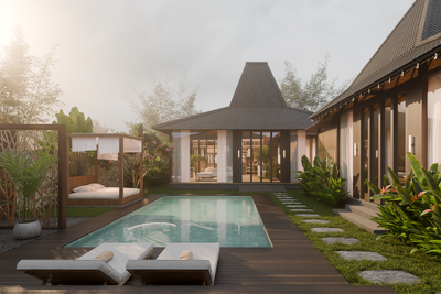 3 BR Balinese Villa In Pandawa