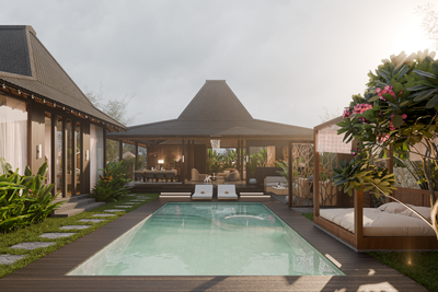 3 BR Balinese Villa In Pandawa