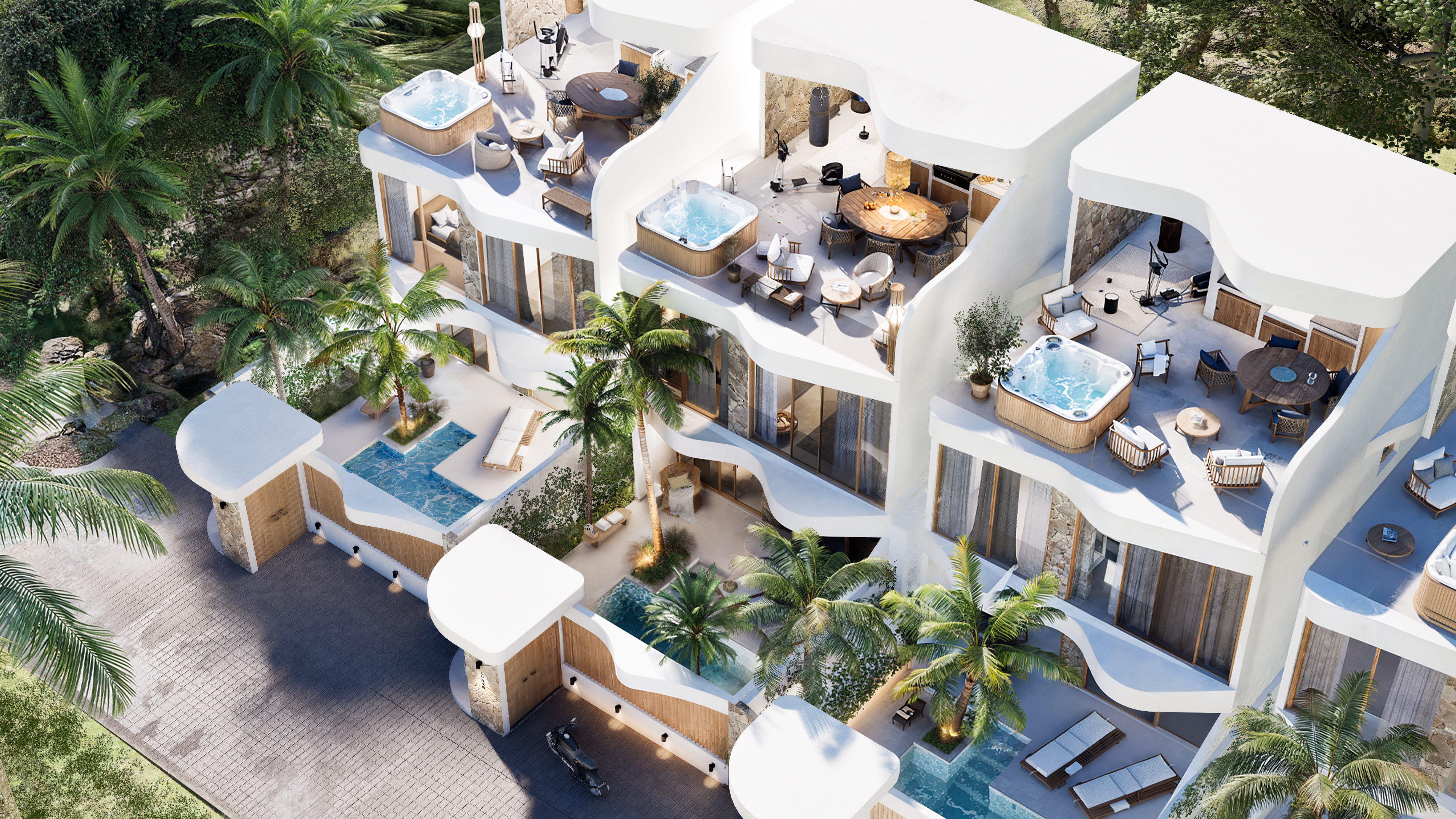 2 BR Villa Complex in Nyang Nyang