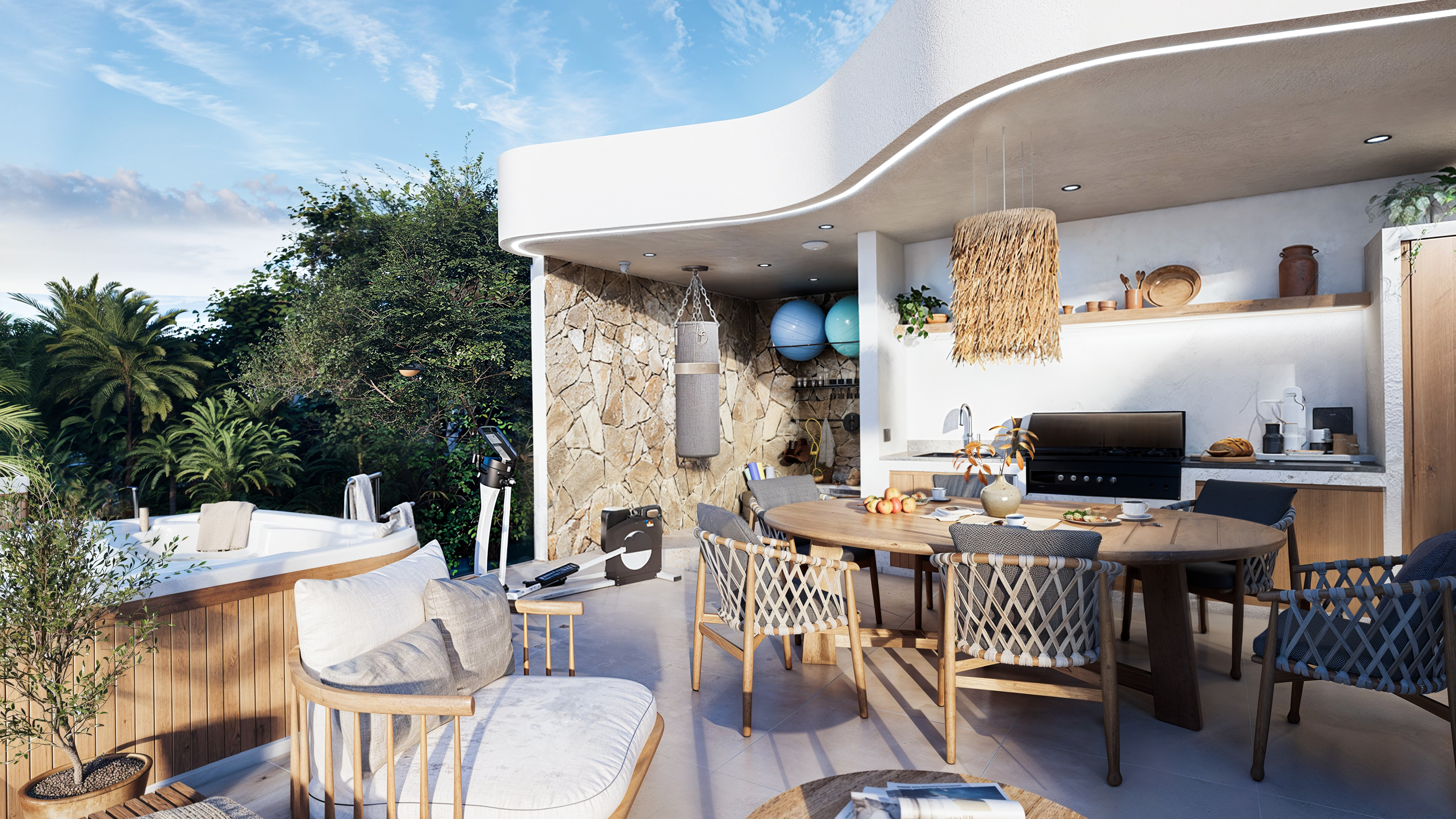 2 BR Villa Complex in Nyang Nyang