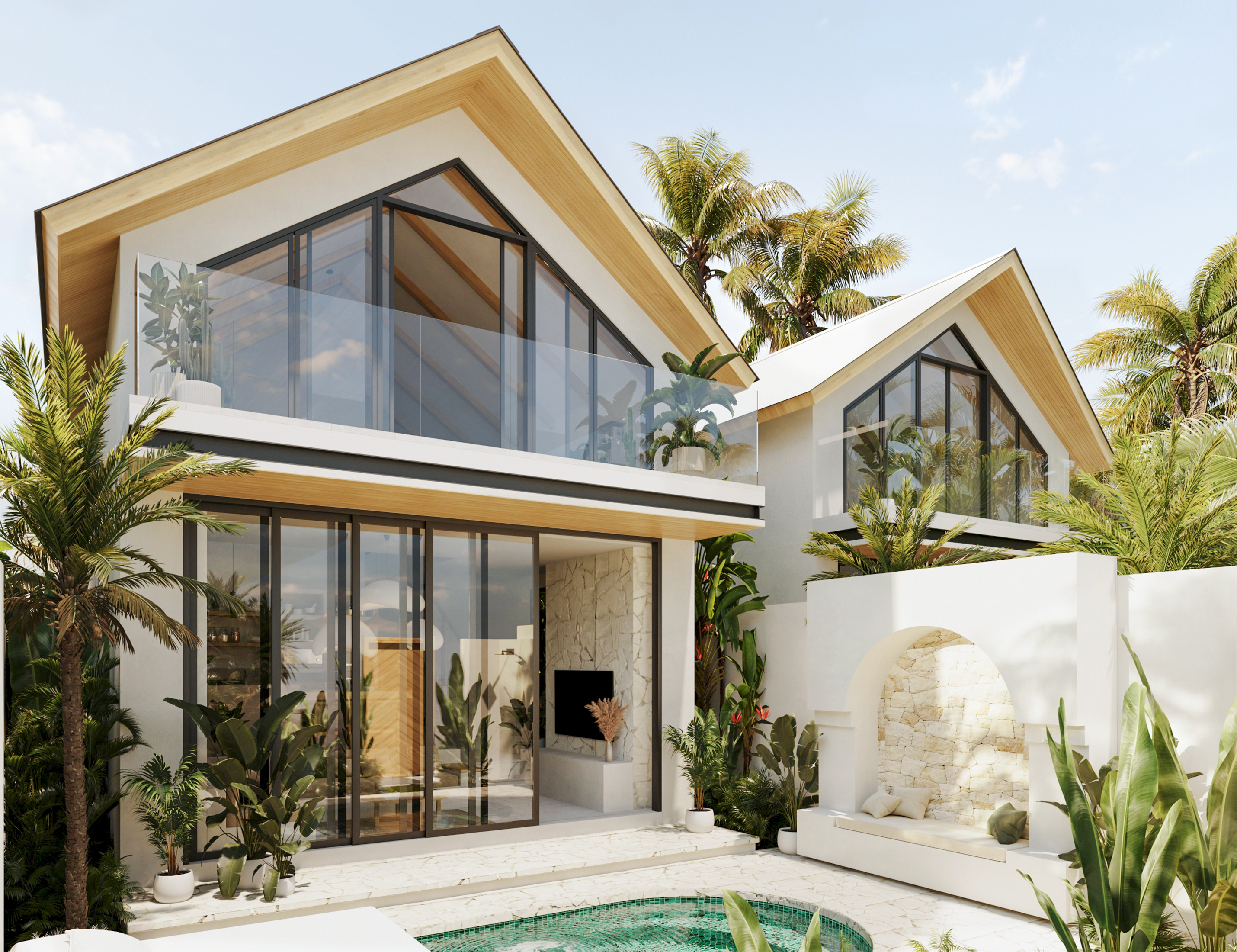 2 and 3 BR Boutique Villa in Ungasan