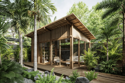 4 Bedroom Tropical Modern Villa in Prime Umalas Leasehold