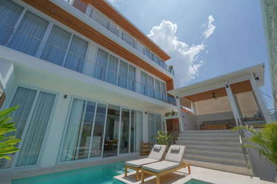 Modern 4 Bedroom Four Level Villa in Canggu Near the Beach