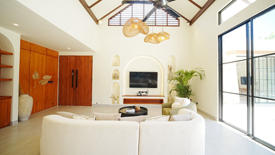 Single Level Luxury Villa 4 BR Umalas Kerobokan