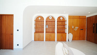 Single Level Luxury Villa 4 BR Umalas Kerobokan