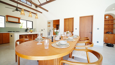 Single Level Luxury Villa 4 BR Umalas Kerobokan