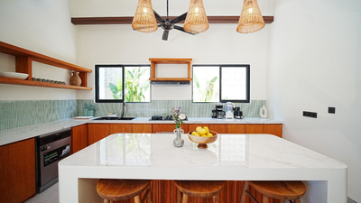 Single Level Luxury Villa 4 BR Umalas Kerobokan