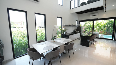 Panoramic 2 Bedroom Rice Field Villa with Rooftop Pererenan