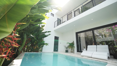 Panoramic 2 Bedroom Rice Field Villa with Rooftop Pererenan