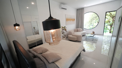 Panoramic 2 Bedroom Rice Field Villa with Rooftop Pererenan