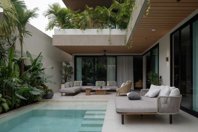 4 BR Villa Pererenan Riverside Contemporary Freehold